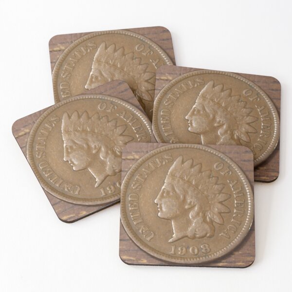 Item preview, 1808 Indian Cent Mid Grade Coin designed and sold by coinsxcrochet.