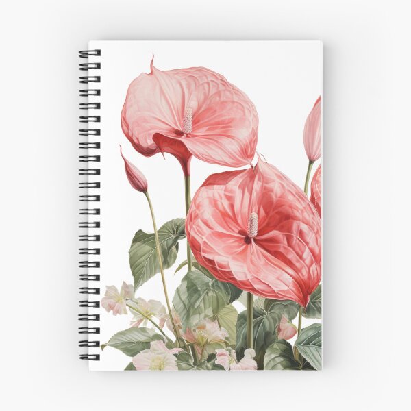 Item preview, ANTHURIUM ANDRAEANUM, Nature Lover Gift, Plant Illustration, Gardener's Delight designed and sold by ontano.