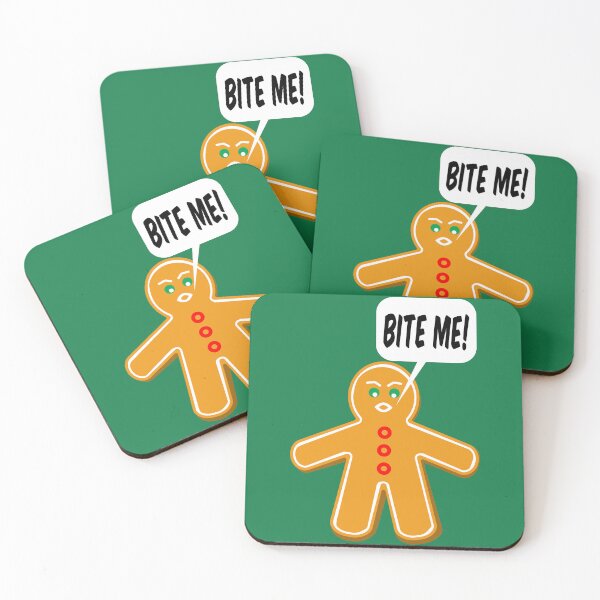 Item preview, Bite Me Gingerbread Man designed and sold by skauff.