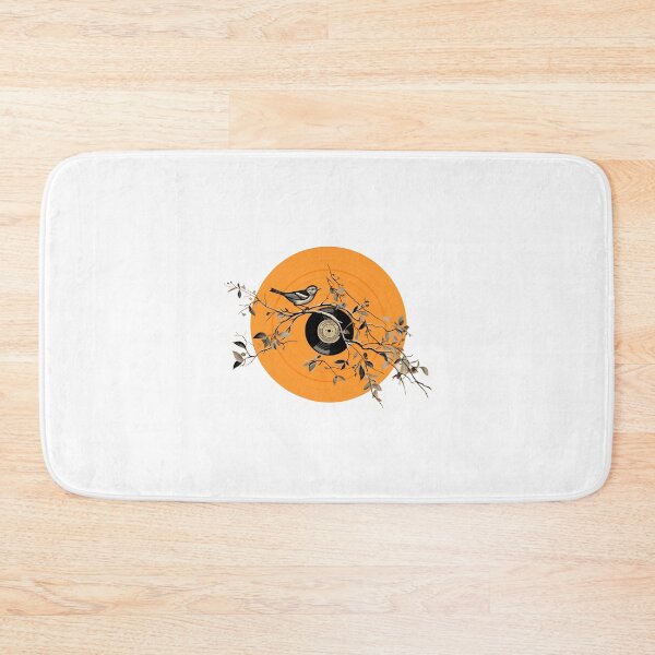 Item preview, Vinyl Record & Sparrow designed and sold by Artsy Owl.