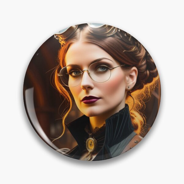 Item preview, Steampunk World - Woman Inventor Victorian Brass and Copper Gadgets Steam Machines designed and sold by Butler in the Home.