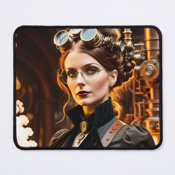 Item preview, Steampunk World - Woman Inventor Victorian Brass and Copper Gadgets Steam Machines designed and sold by Butler in the Home.