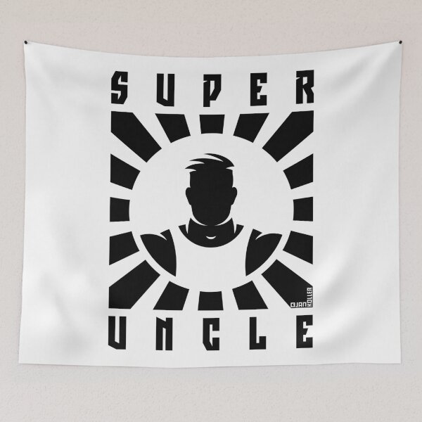 Item preview, Super Uncle (Rays / Black) designed and sold by MrFaulbaum.