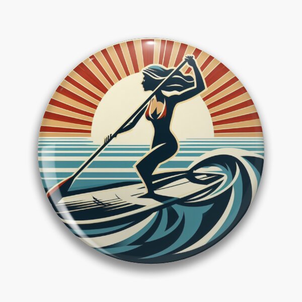 Item preview, SUP Girl? Paddleboarding is! designed and sold by VistaMar.