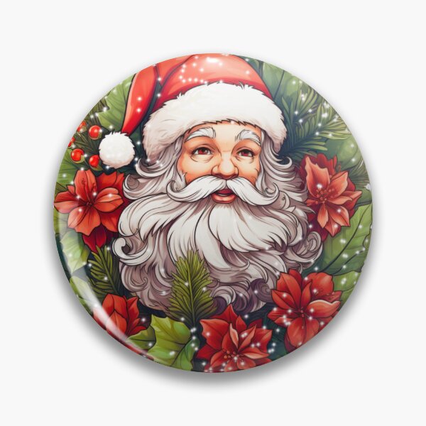 Item preview, Santa with GREENERY designed and sold by PaperieJennifer.