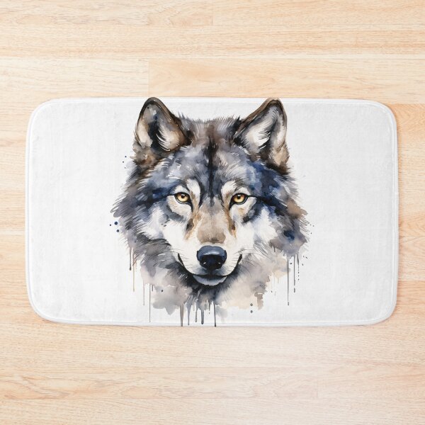Item preview, Wolf Head Watercolor  designed and sold by PabloArt.