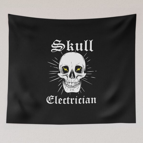 Item preview, Skull Electrician / Electrician /  designed and sold by Tee Hub.