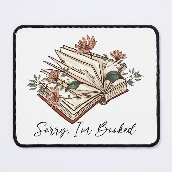 Item preview, sorry im booked designed and sold by sweetanndspooky.