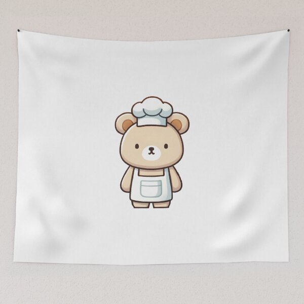 Artikelvorschau, Chef Bear with Apron entworfen und verkauft von UmbrellaStudio1.