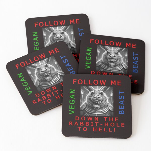 Item preview, Follow Me Down The Rabbit Hole To Hell designed and sold by alien almanac.
