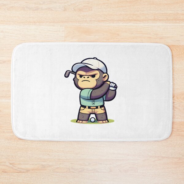 Item preview, Golfer Monkey Ready to Swing designed and sold by UmbrellaStudio1.