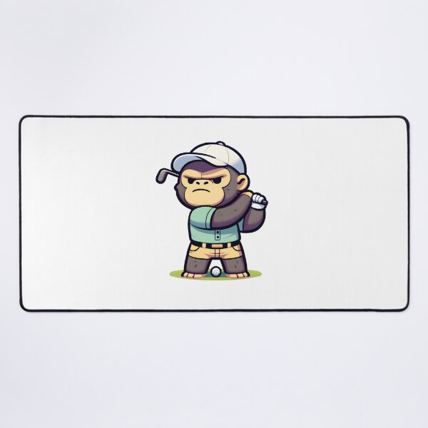 Item preview, Golfer Monkey Ready to Swing designed and sold by UmbrellaStudio1.