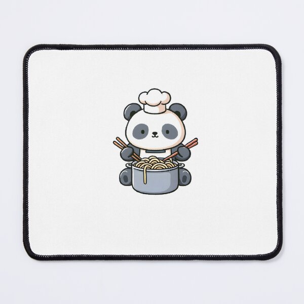 Item preview, Panda Chef Cooking Noodles designed and sold by UmbrellaStudio1.