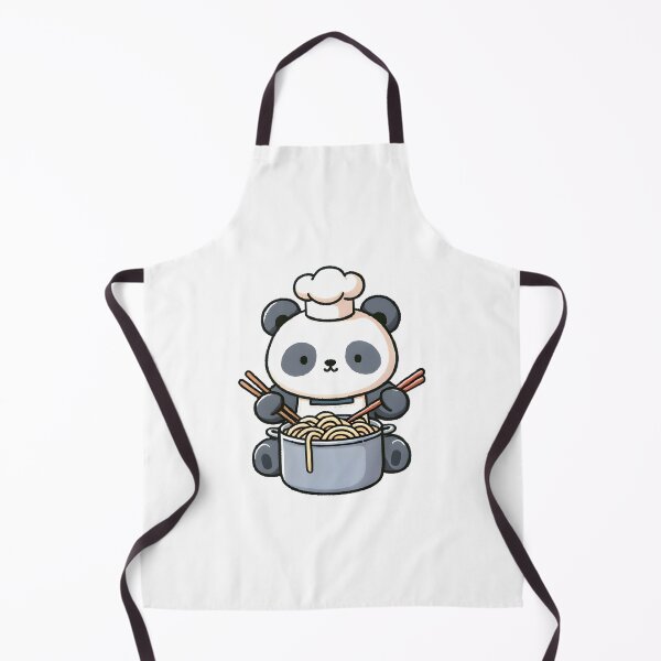 Item preview, Panda Chef Cooking Noodles designed and sold by UmbrellaStudio1.