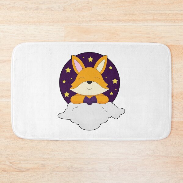 Item preview, Fox Night Clouds Stars designed and sold by Snabdesign84.