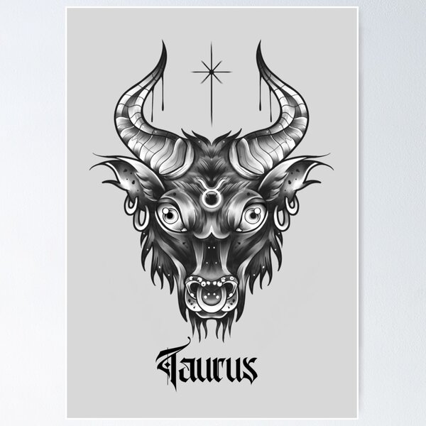 Taurus Zodiac Tarot - Taurus - Sticker | TeePublic