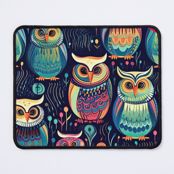 Item preview, Psychedelic Owls designed and sold by ArtyArtArtist.