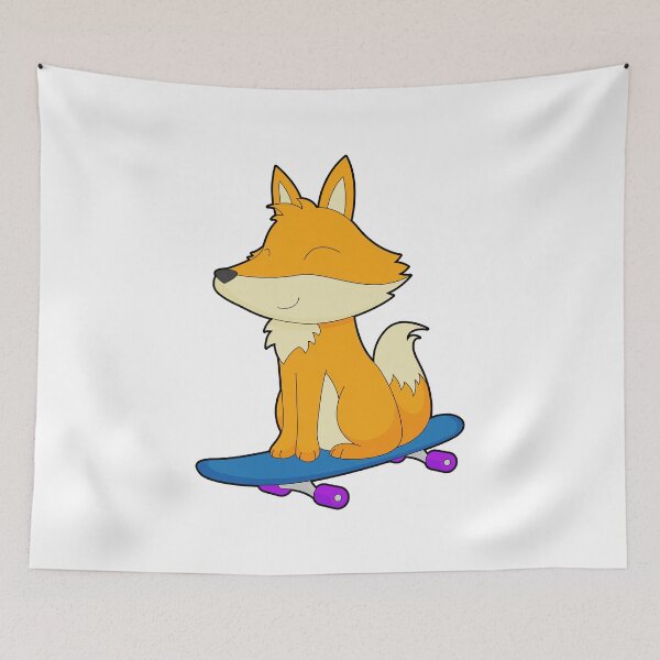Item preview, Fox Skater Skateboard Sports designed and sold by Snabdesign84.