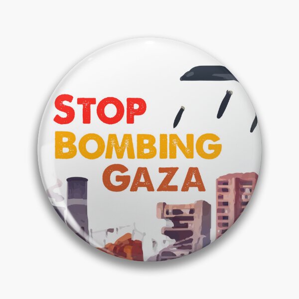Item preview, Stop Bombing Gaza designed and sold by Muhammad Zaidi.