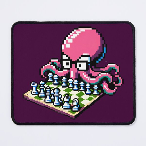 Item preview, 8-Bit Chess Master: Pixel Octopus & Board Game Challenge designed and sold by PixelPunkster.