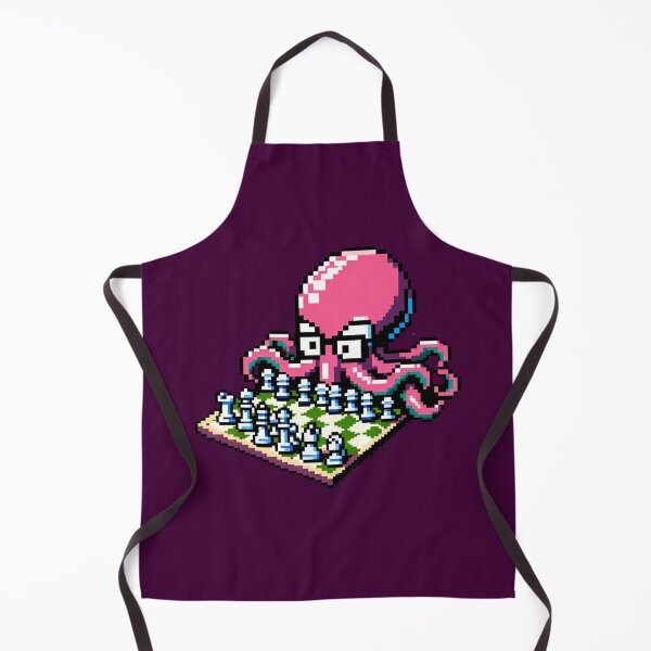 Item preview, 8-Bit Chess Master: Pixel Octopus & Board Game Challenge designed and sold by PixelPunkster.