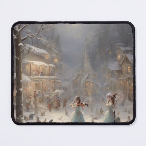 Item preview, Melodic Snowfall Symphony designed and sold by Sadia Jannat.