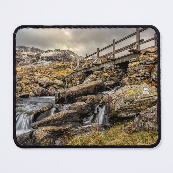 Item preview, Bridge to Mountains Cwm Idwal Wales designed and sold by AJEvans.