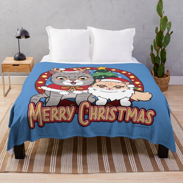 Item preview, WE PERCEIVE PETS | Chubby Meow Space - Merry Christmas 2023 designed and sold by Luis Wong | We Perceive.
