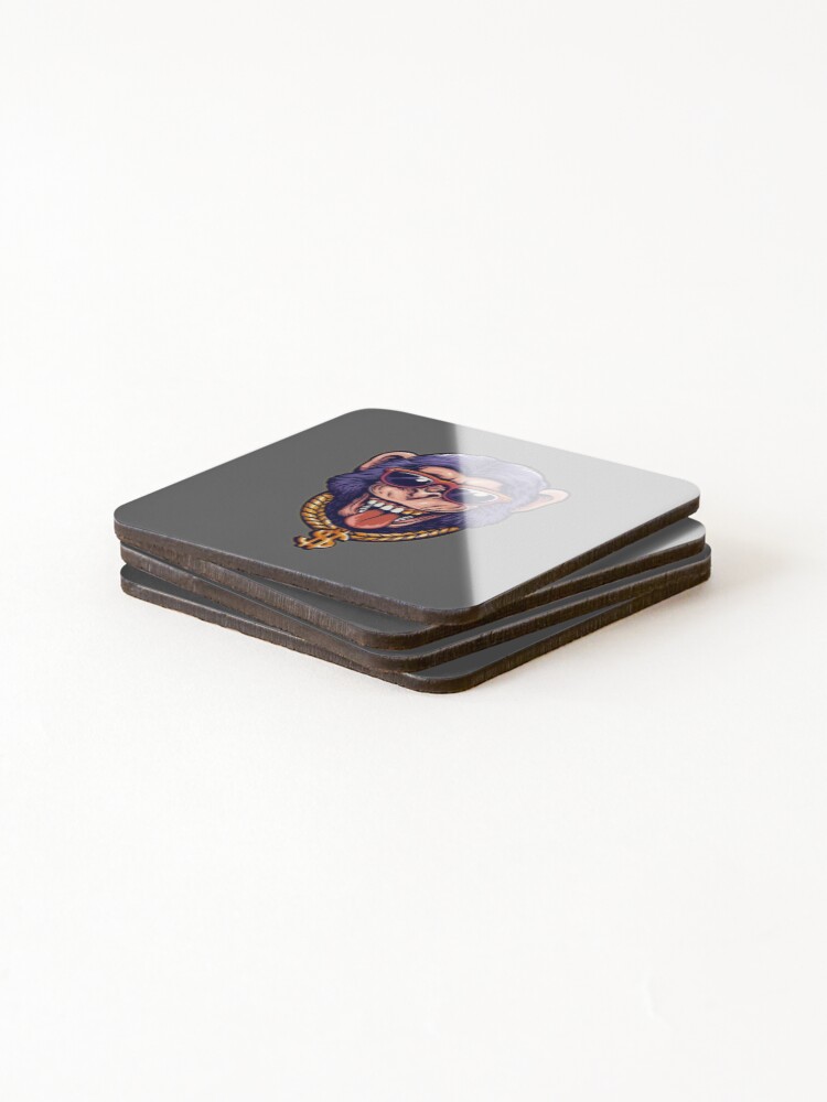 Thumbnail 4 of 5, Coasters (Set of 4), Rich monkey designed and sold by Riyadkh.