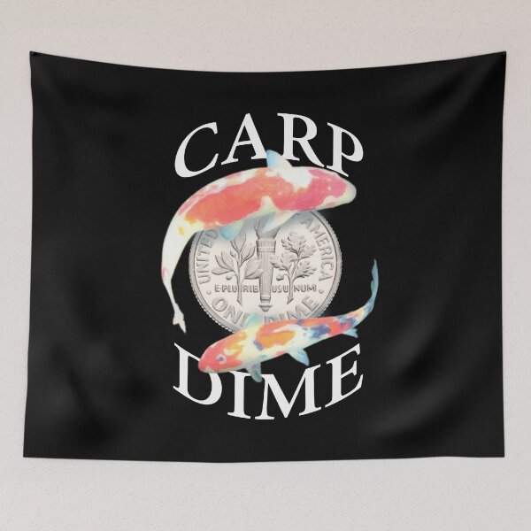 Artikelvorschau, Carp Dime – Alternative zu Carpe Diem entworfen und verkauft von Matthew Kinnersly.