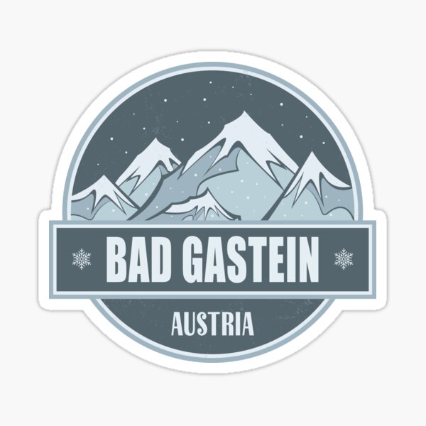 Item preview, Bad Gastein Austria Vintage Winter Design designed and sold by CynthiaGraphics.
