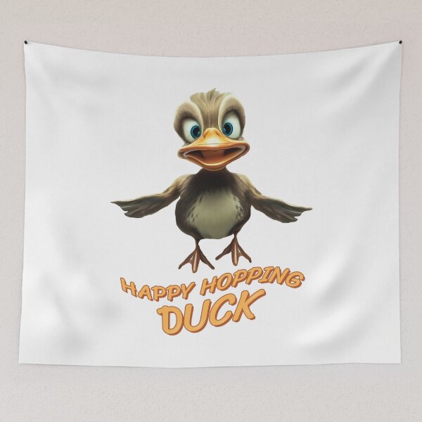 Item preview, Happy Hopping DUCK designed and sold by nongengz.