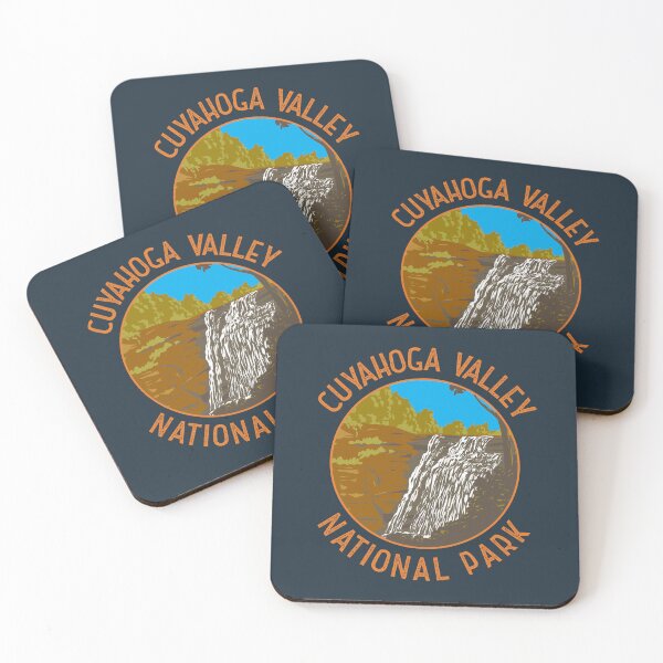 Item preview, Cuyahoga Valley National Park Retro Distressed Circle designed and sold by KrisSidDesigns.