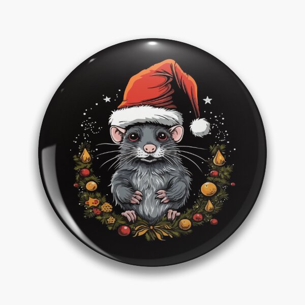 Item preview, Christmas Rat designed and sold by creativellashop.