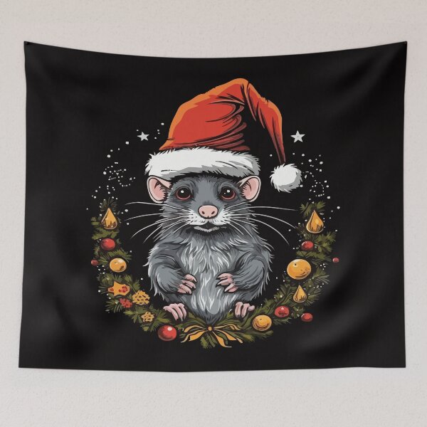 Item preview, Christmas Rat designed and sold by creativellashop.