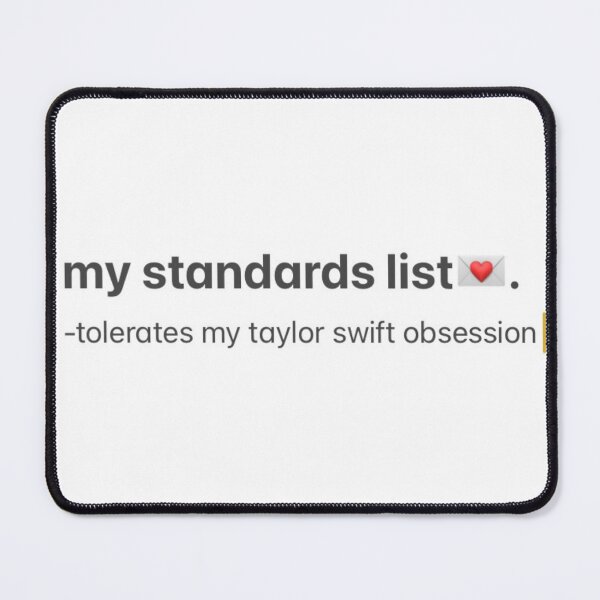 Item preview, My standards list(taylor swift) designed and sold by Ellasistas.