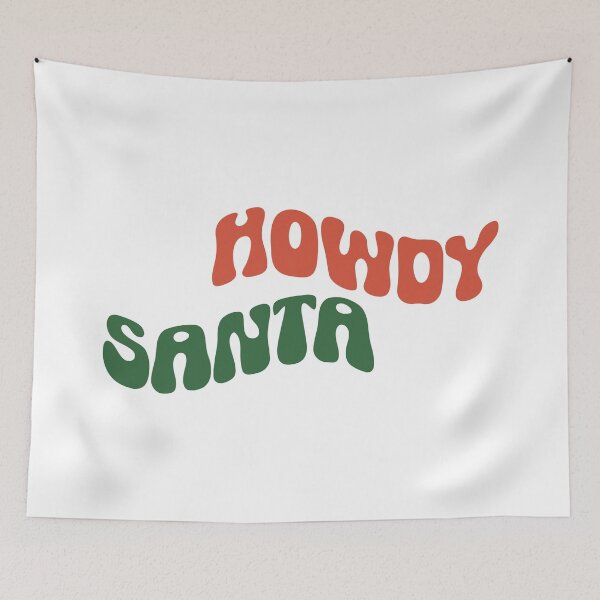 Item preview, Howdy Santa - Western Holiday Greetings Collection designed and sold by EsteticaVerus.