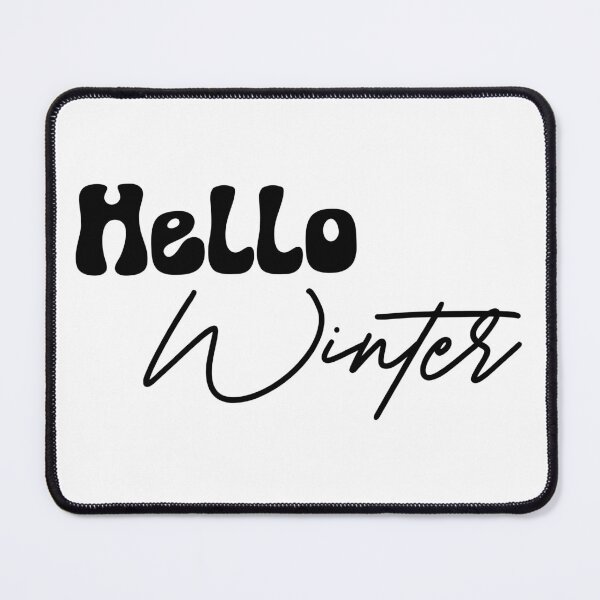 Item preview, Hello Winter - Cozy Season's Greetings designed and sold by EsteticaVerus.