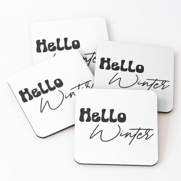 Item preview, Hello Winter - Cozy Season's Greetings designed and sold by EsteticaVerus.