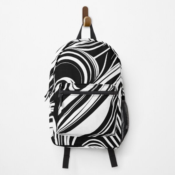 Item preview, Abstract black and white liquid swirls design designed and sold by BattaAnastasia.