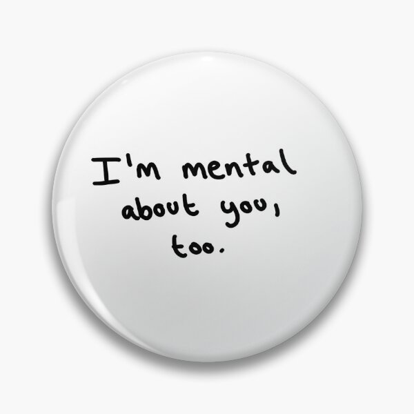 Item preview, I'm mental about you too Wolfstar designed and sold by mangomilktea.