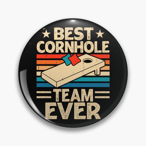 Item preview, Best Cornhole Team Ever Retro Design - Baggo Team Bean Bag Toss Game - Funny Cornhole Player Vintage designed and sold by naworas.