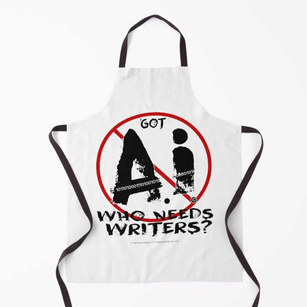 Item preview, ‘Got AI Who Needs Writers? -  For Light Backgrounds designed and sold by The Imagination Source™.
