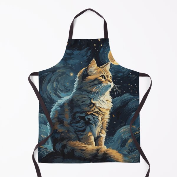 Item preview,  Munchkin Cat in Moonlit Night  designed and sold by cutiepie11cats.
