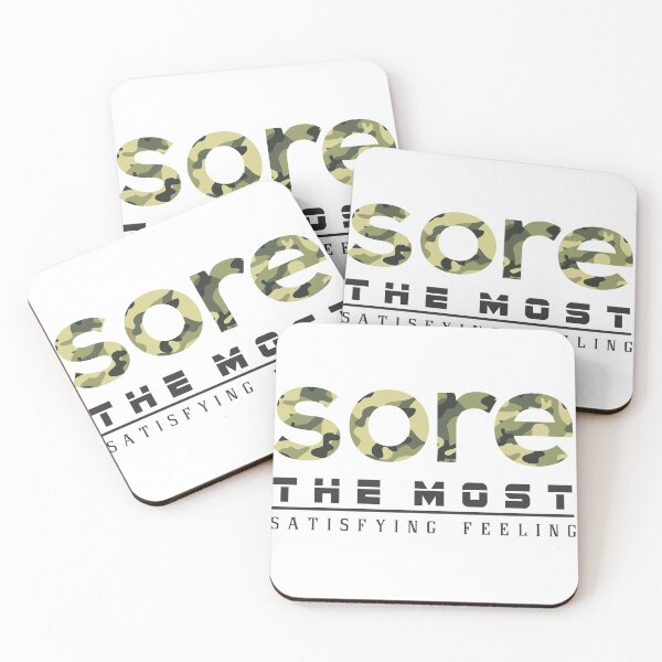 Item preview, Sore is the most satisfying feeling  designed and sold by SamMeow.