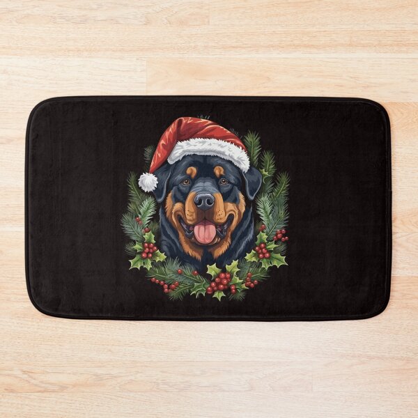 Item preview, Christmas Rottweiler designed and sold by creativellashop.