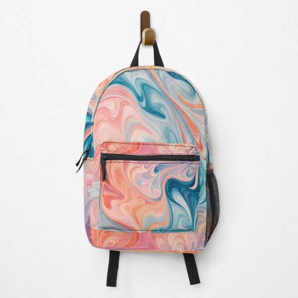 Item preview, Suminagashi marble pattern pastel colors designed and sold by patterncrow.