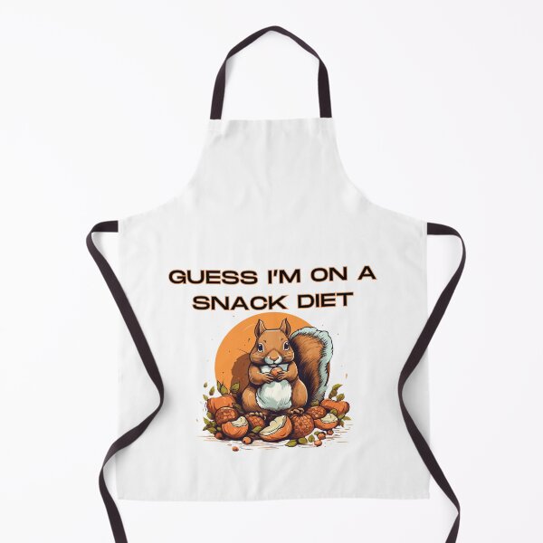Item preview, I Guess I'm On A Snack Diet funny humorous design designed and sold by NatalieArtiste.
