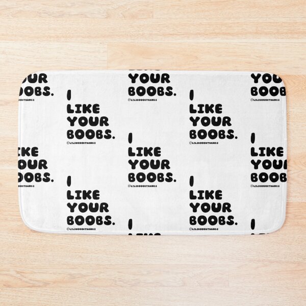 Aperçu de l'œuvre J'aime tes seins. v1 | lilsboobthangs créée et vendue par lilsboobthangs.