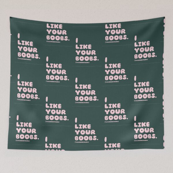 Item preview, I like your boobs. v3 | lilsboobthangs designed and sold by lilsboobthangs.
